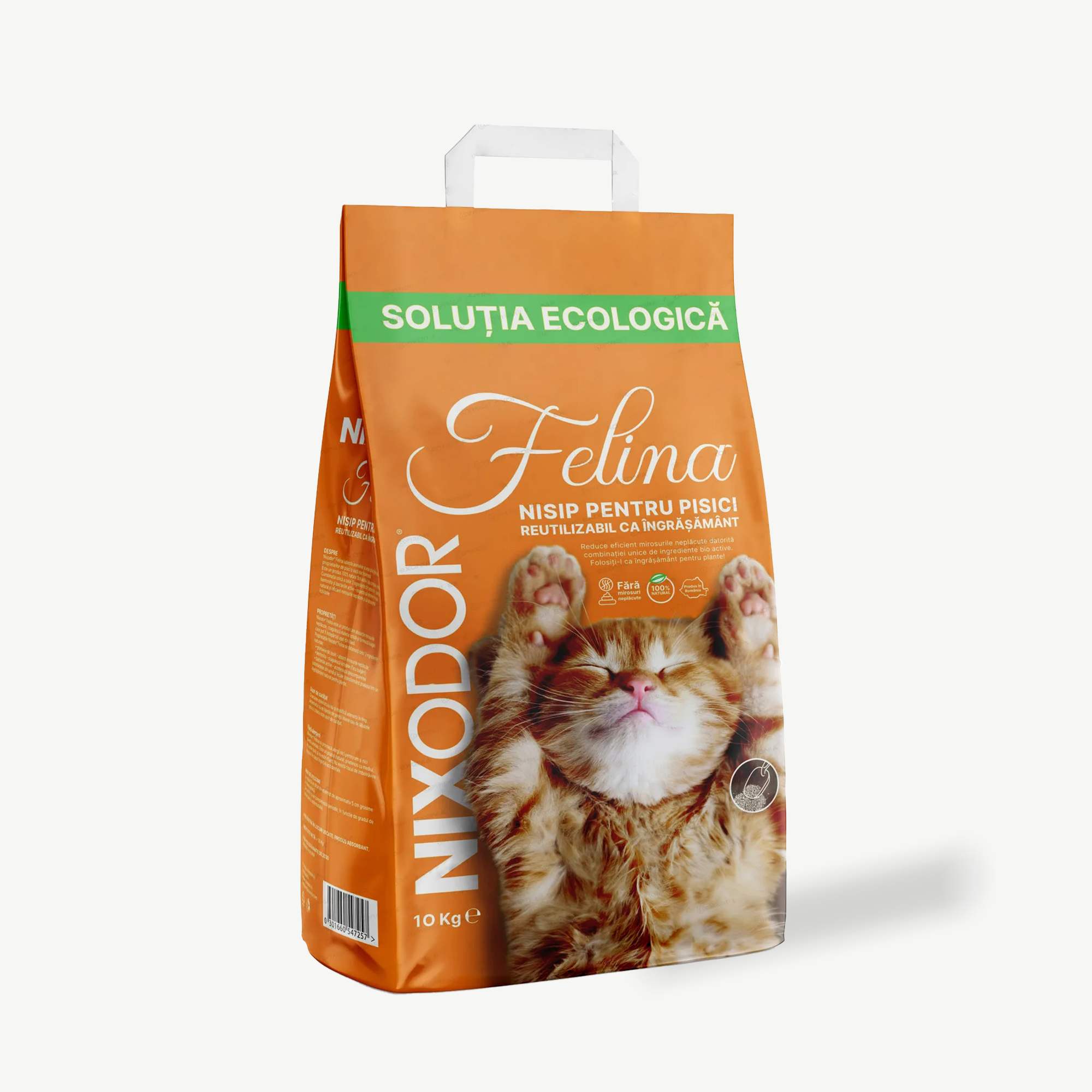 Flat handle multi-layer paper sacks with full unlimited color print