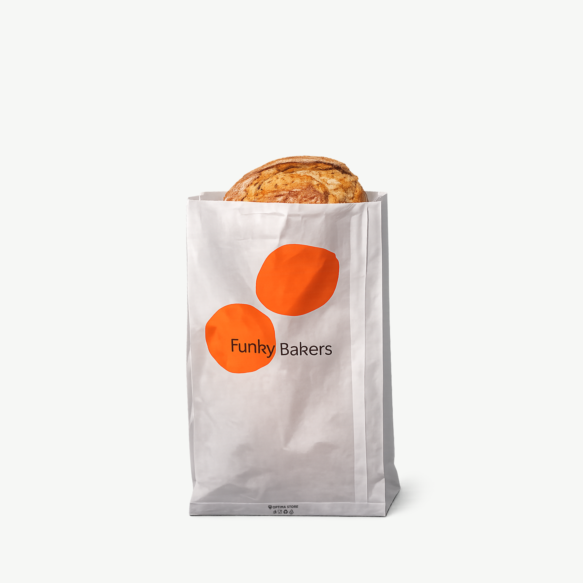 Bakery bags with premium personalized print