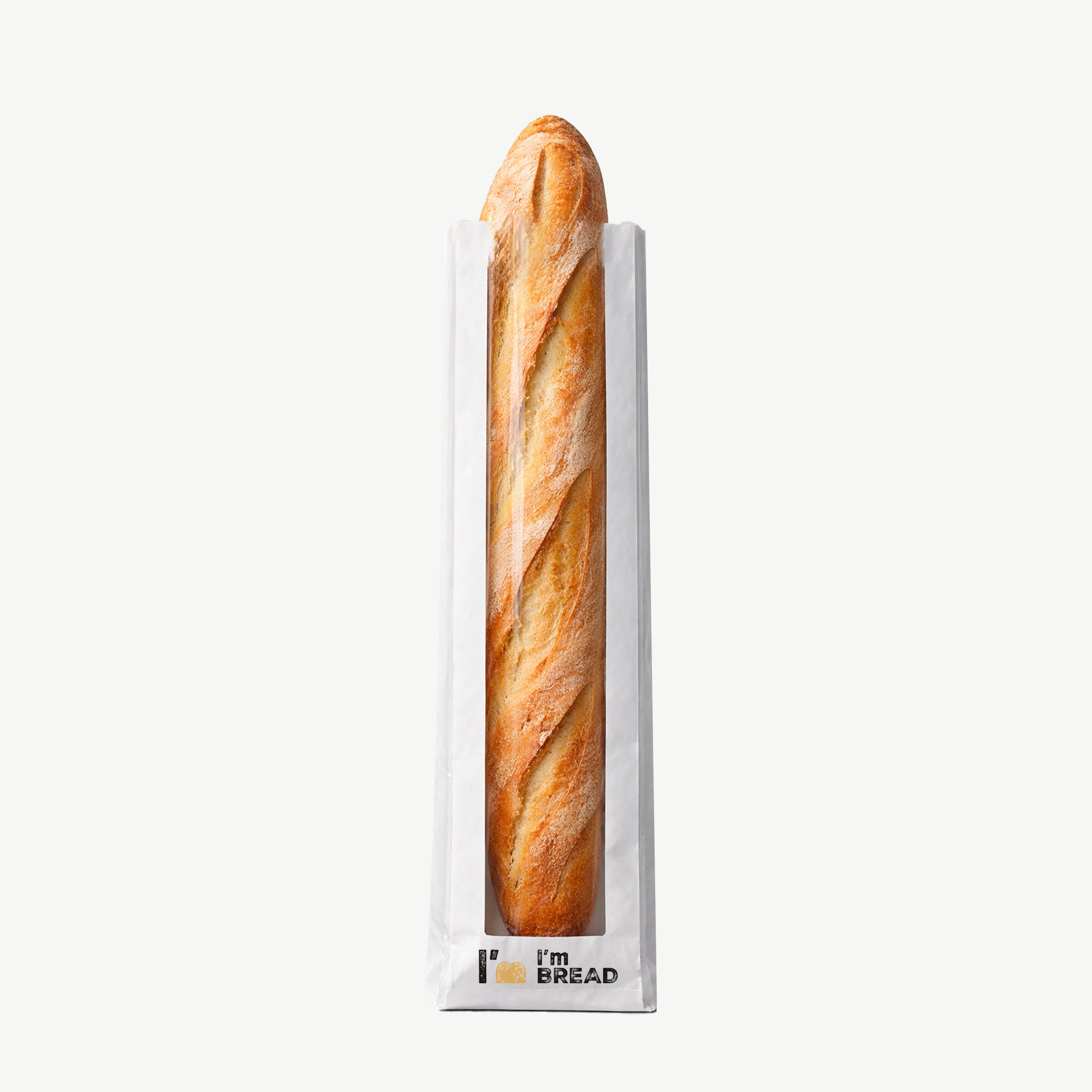 Bakery bags with premium personalized print