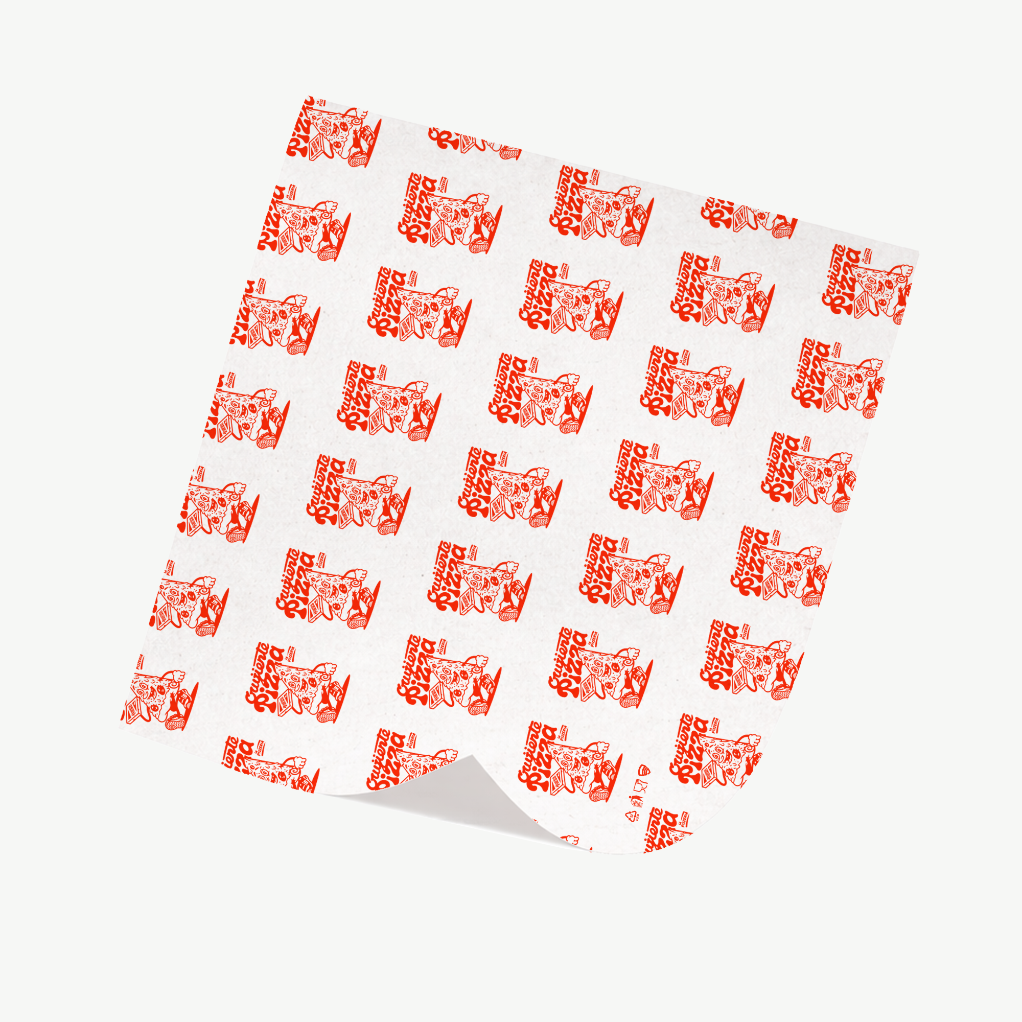 PE Coated Deli Wrapping Paper with custom print