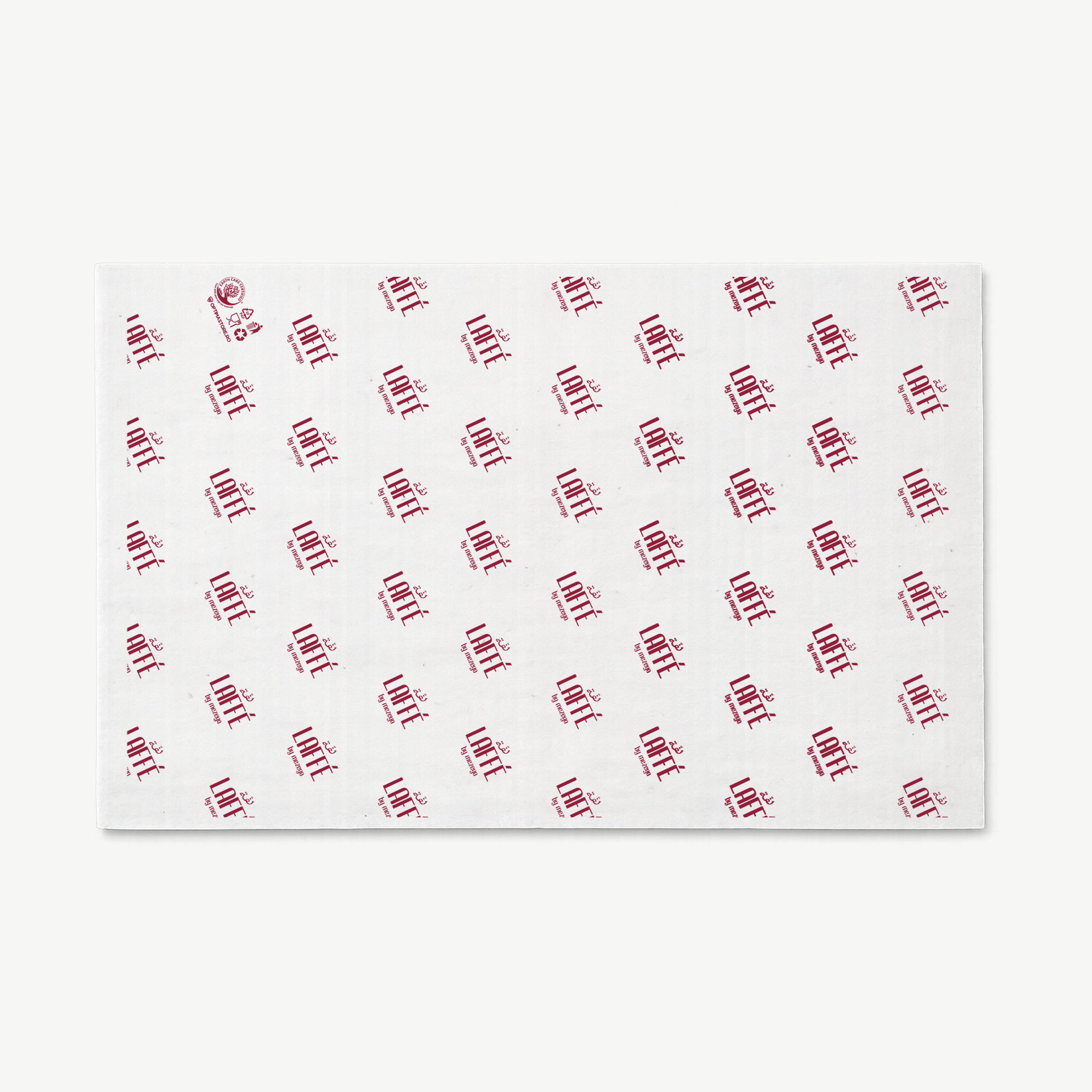 Express tray liners with custom print