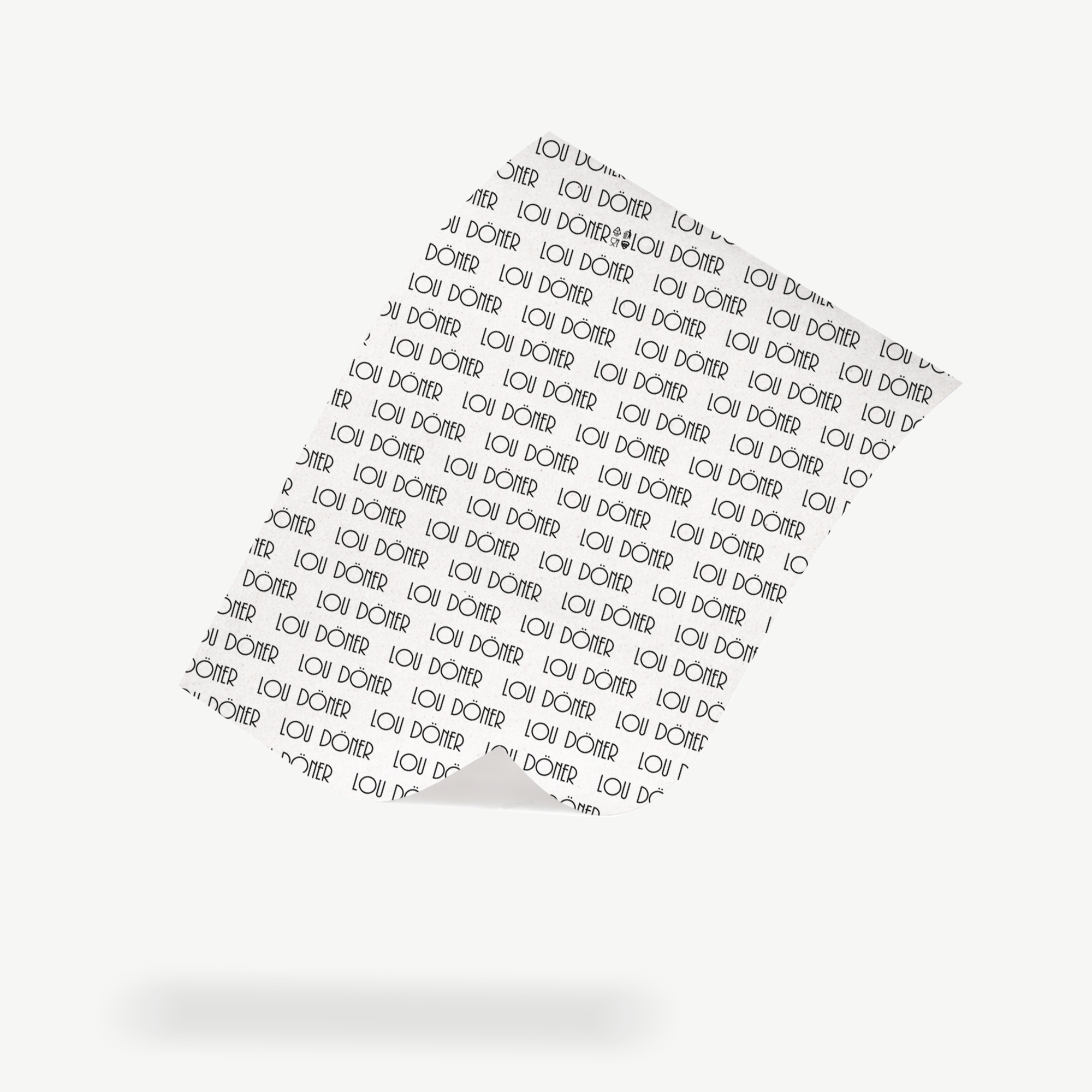 PE Coated Deli Wrapping Paper with custom print