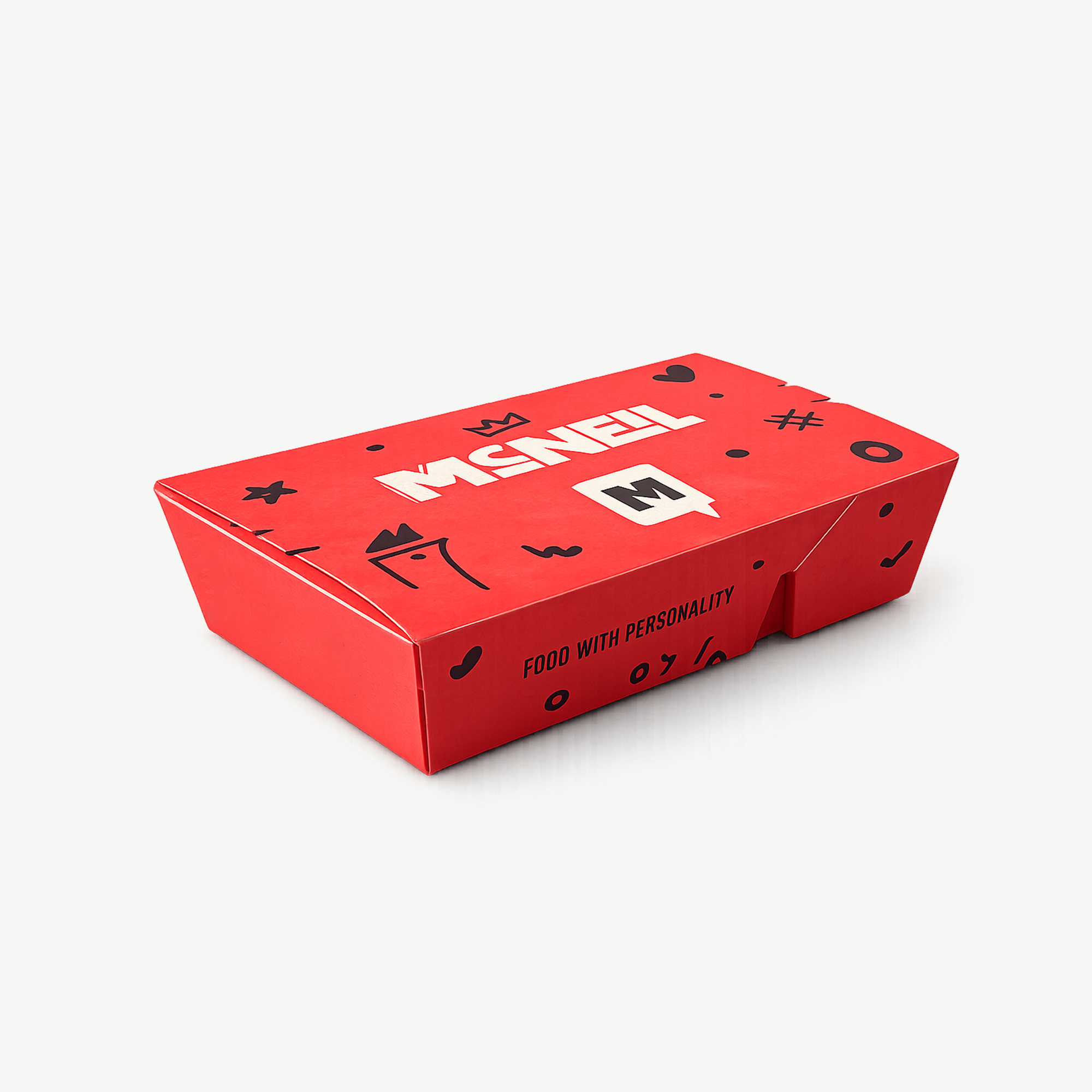 Caja Menú Con Impresión Integral Personalizada