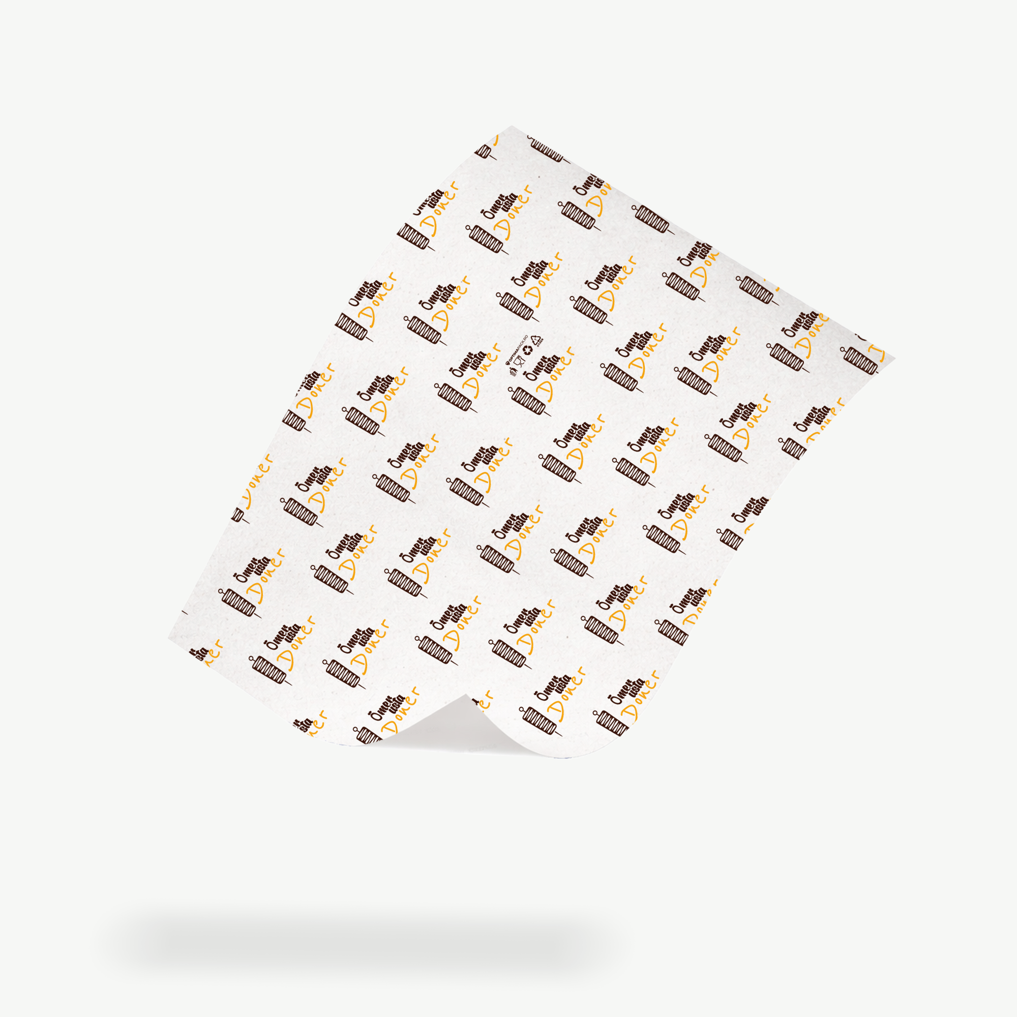 Dry waxed deli wrapping paper 100% biodegradable
