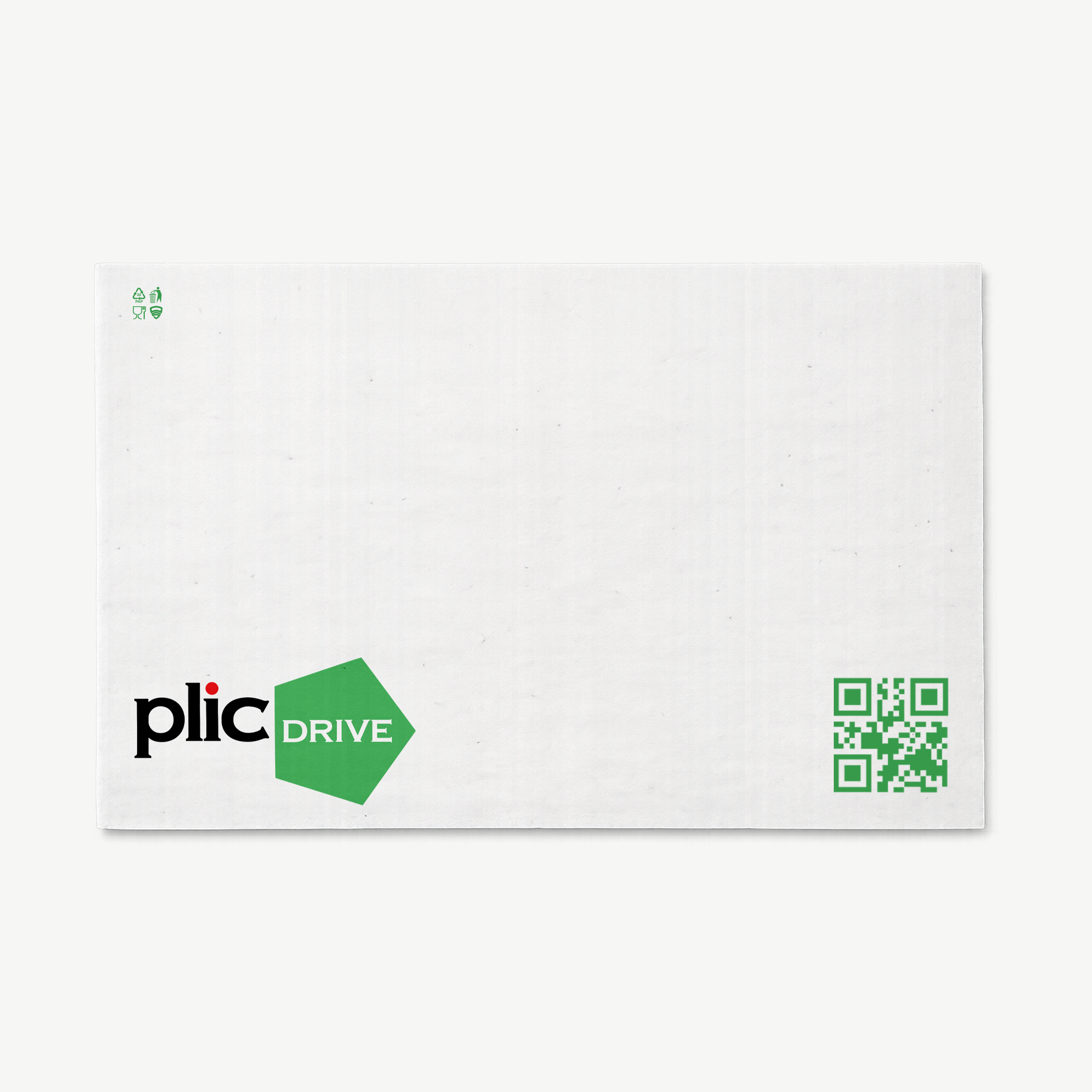 Express tray liners with custom print