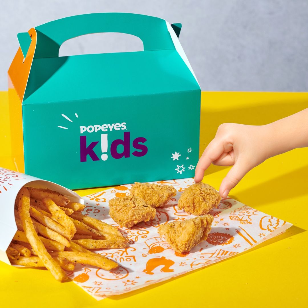 Caja Menú Infantil Con Impresión A Todo Color