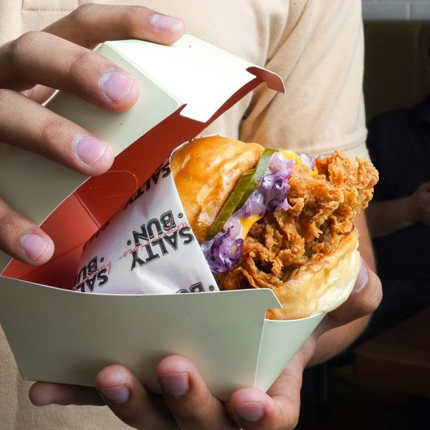 Custom burger boxes