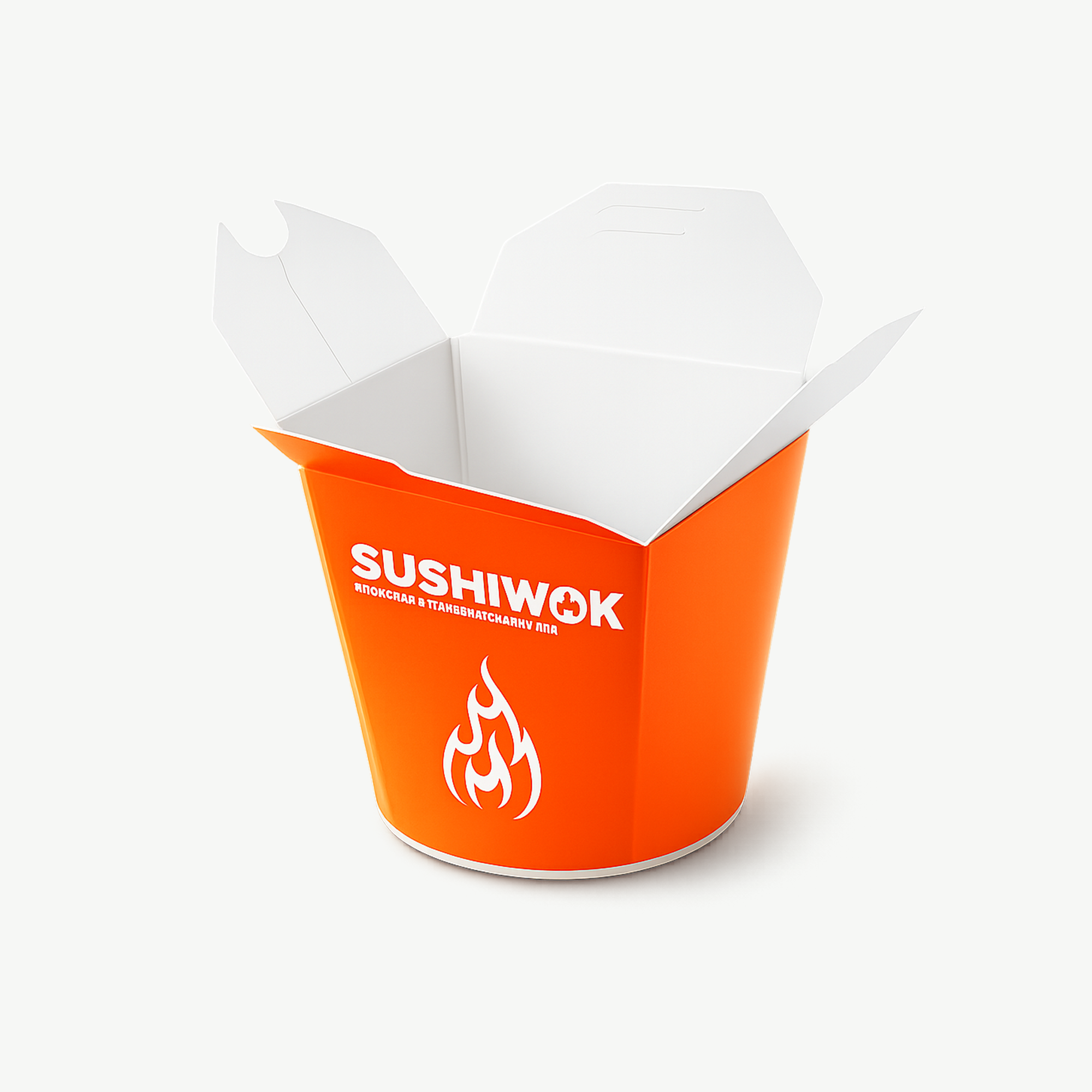 Noodle boxes with custom print