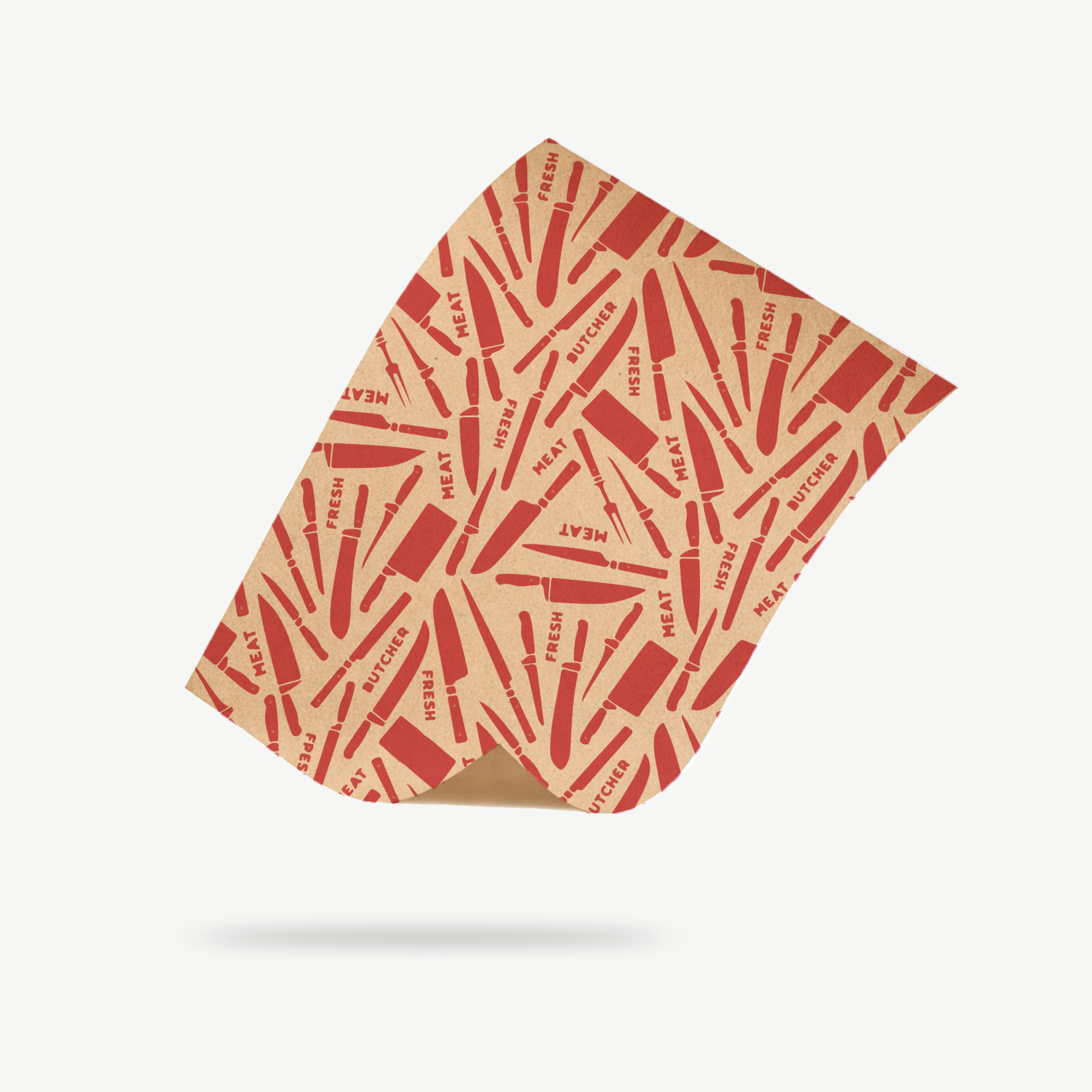 PE Coated Deli Wrapping Paper with custom print