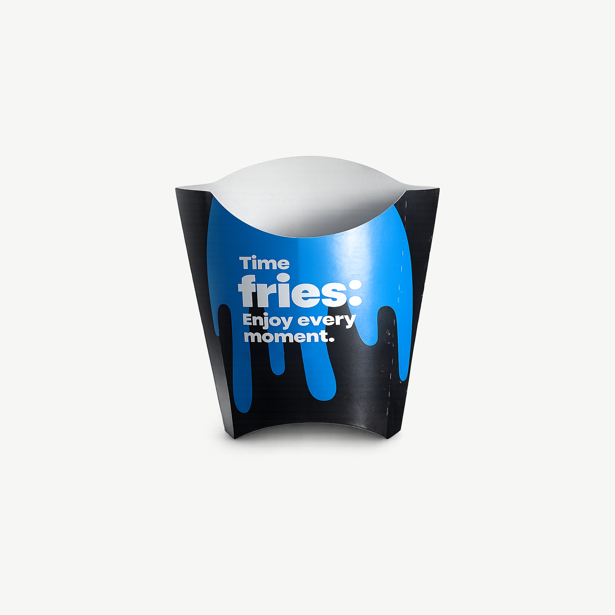 Caja Para Patatas Fritas Con Impresión Personalizada